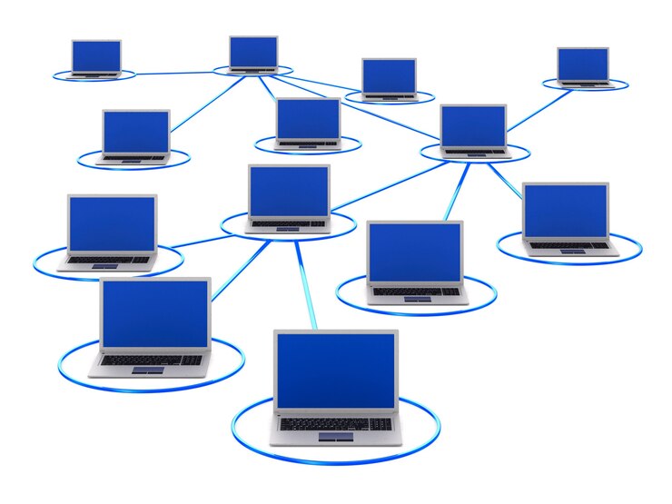 फोटो network. isolated 3d rendering