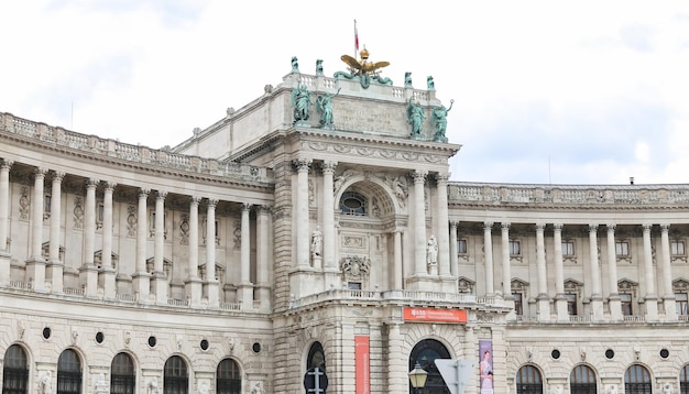 Photo neue burg wing in hofburg palace vienna austria