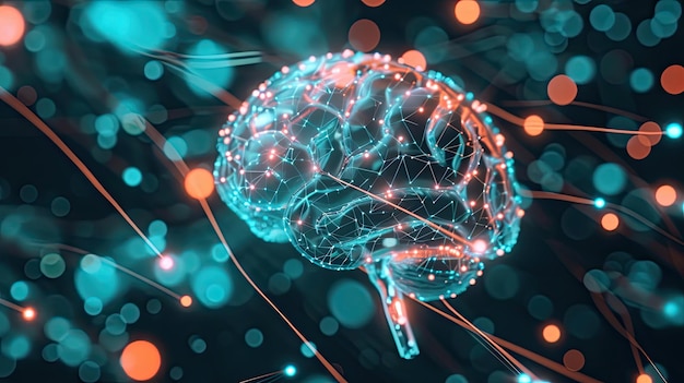 ニューラル・ブレイン・アイコン テクノロジー・ヘッド・グロー・デベロップメント コンボリューション ニューロン・ニューラル・ネットワーク アンチデザイン インテリジェンス 神経 脳 器官 頭蓋骨 思考 半球 受容体