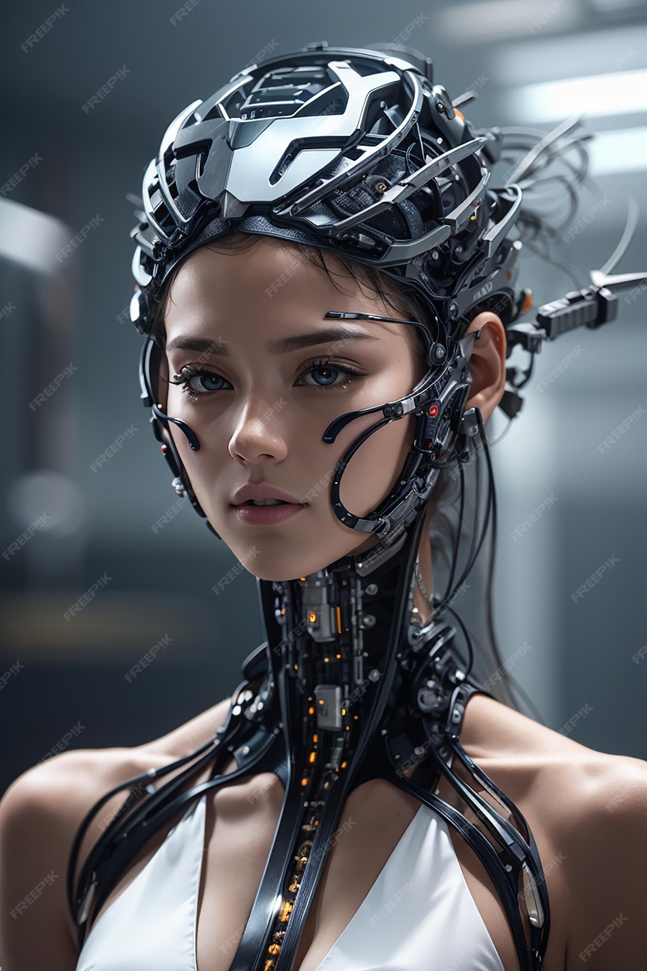 Premium AI Image | Neural Network Innovator A Futuristic Superhuman 