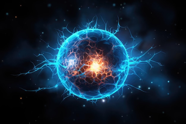 Neuron structure illustration