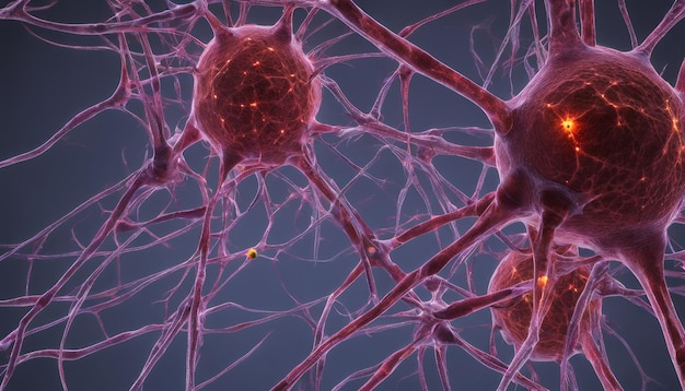 Neurons in action A microscopic view of the brains communication network