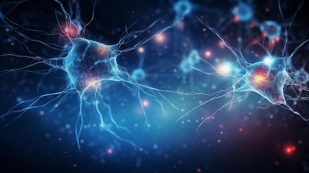 神経細胞と神経系 医学 生物学背景