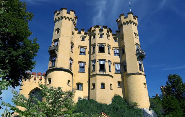 Neuschwanstein castle in Germany.