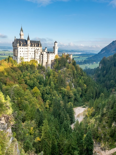 Neuschwanstein castle in Germany