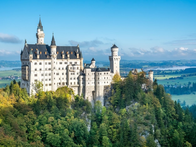 Neuschwanstein castle in Germany