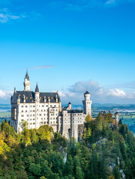 Neuschwanstein castle in Germany