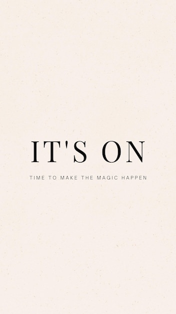 neutral minimalistic motivational quote instagram story 1