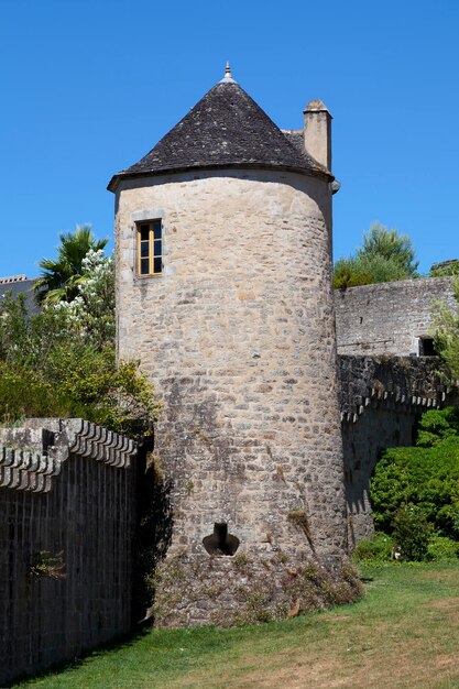 The Nevet tower along the ramparts of Quimper