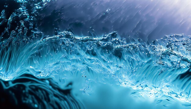 Photo new abstract waves graphics background