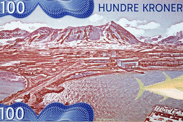 New Alesund from Norwegian money