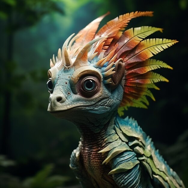 Premium AI Image new animal species