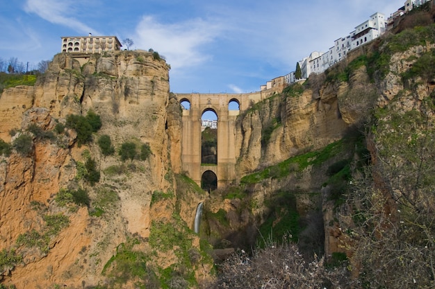 New bridge of ronda, malaga, spain