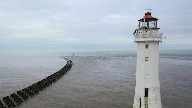 New brighton lighthouse perch rock lighthouse built in the
liverpool bay uk