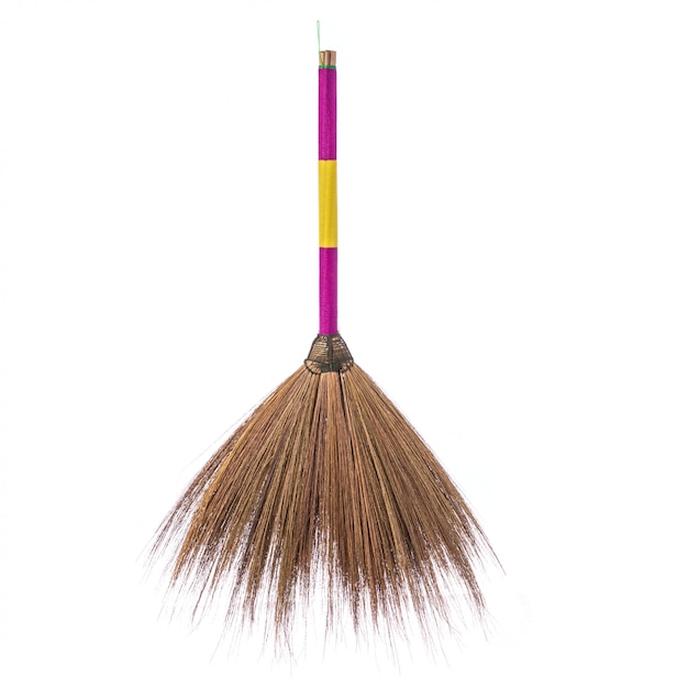 New brown nature broom.