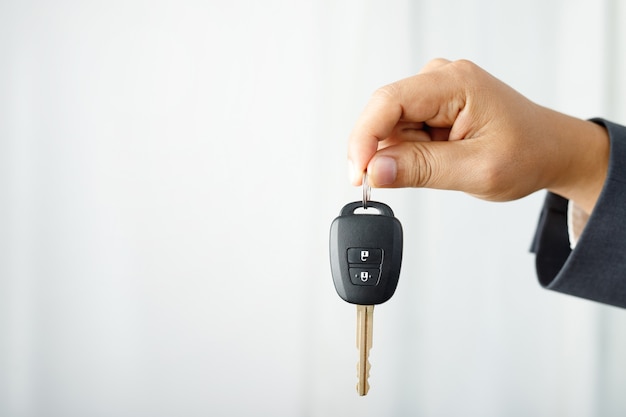 New car keys with special low interest loan offers.