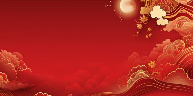 Photo new chinese year wallpaper with copy space