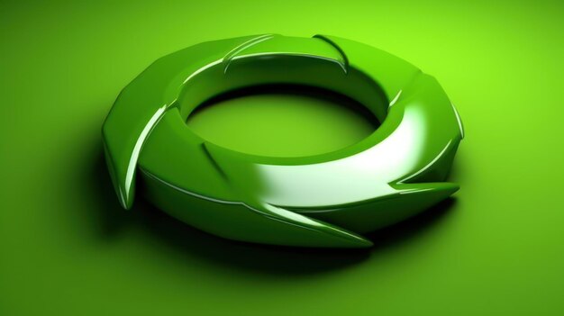 new_energy_environmental_protection_icon_green_cartoon