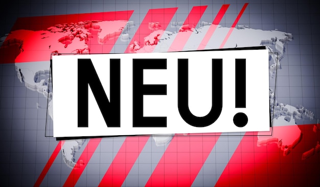 バックグラウンドでドイツ語の新しい世界地図の単語