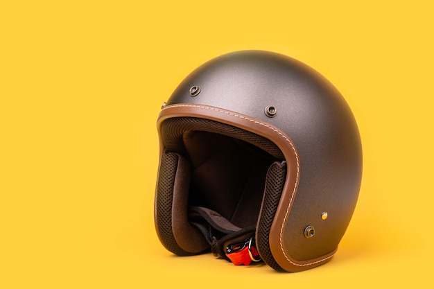 New grey vintage helmet