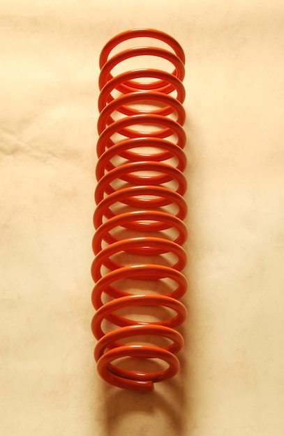 New metal springs texture background