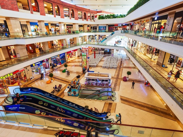 Photo new modern shopping mall interior