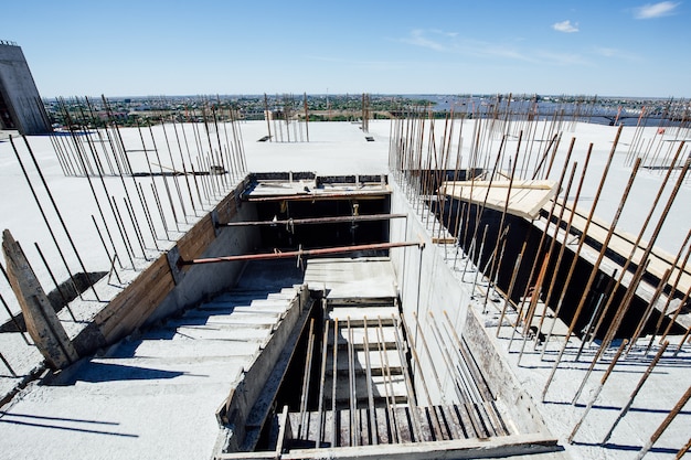 New multi-storey building under construction