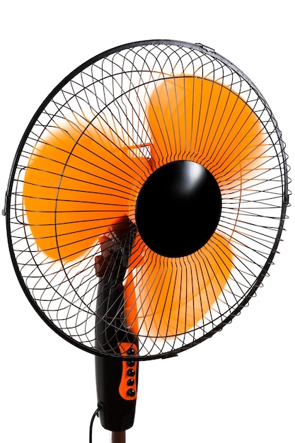 Фото Новый оранжевый вентилятор