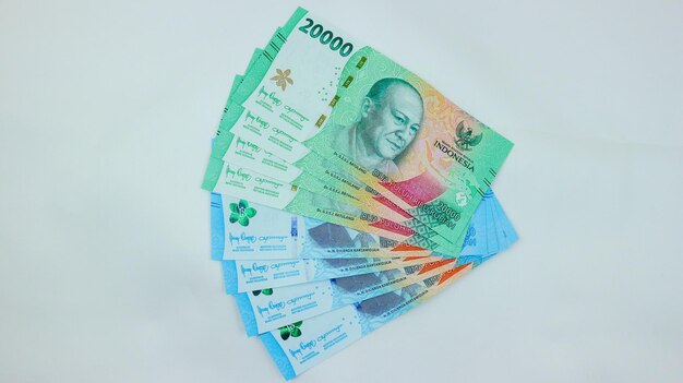 Premium Photo | New rupiah issued in 2023 indonesian money bank notes