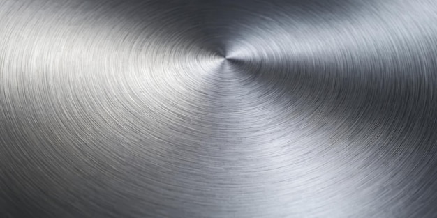 写真 new silver circular brushed metal texture for background banner