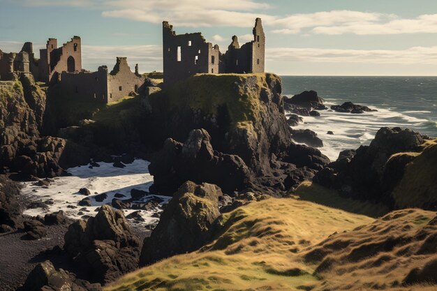 Photo new slains castle pic history 2