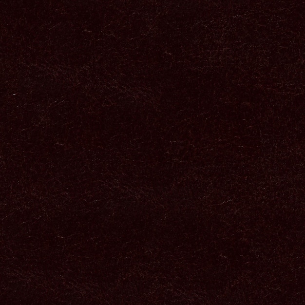 New stylish dark brown leather background closeup