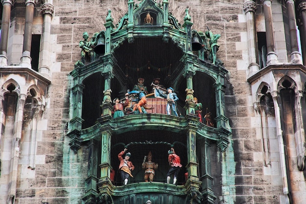 New Town Hall, Neus Rathaus in Munich, Germany