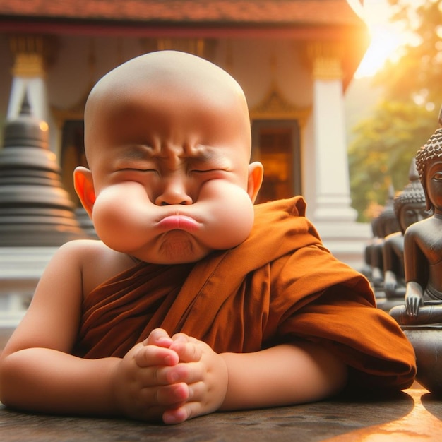 new trending baby iages babby pic The Many Faces of Little Monk A Playful Journey of Expressions