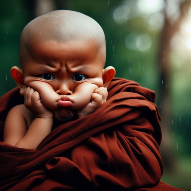 new trending baby iages babby pic The Many Faces of Little Monk A Playful Journey of Expressions