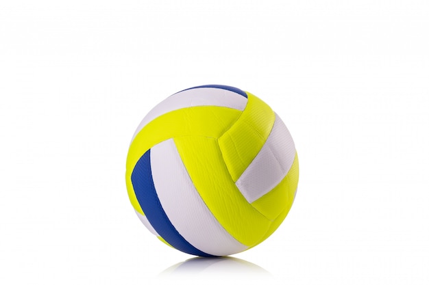 New volleyball ball Studio shot and isolated on white