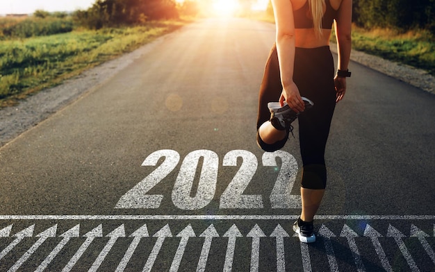 New year 2022 with new ambitions plans goals and visions