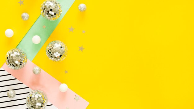 Photo new year concept with copy space