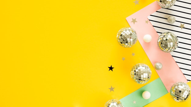 Photo new year concept with copy space