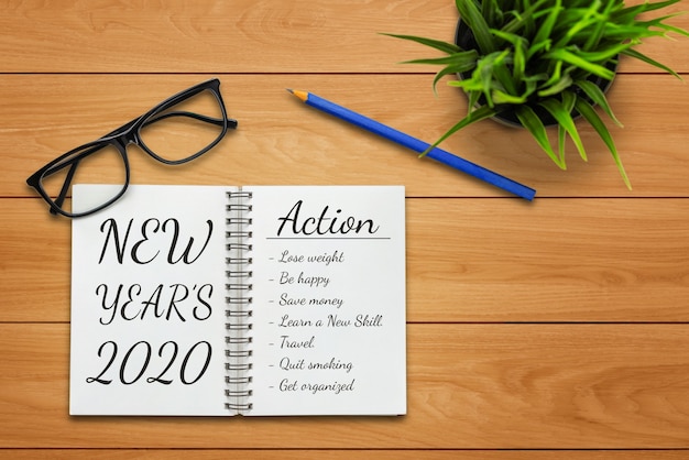 New Year Resolution Goal List 2020 Target Setting