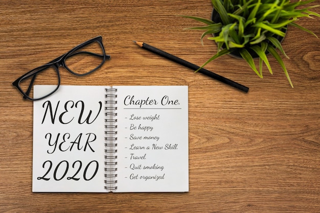 New Year Resolution Goal List 2020 Target Setting