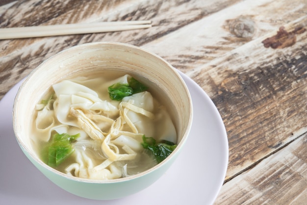 New Year's Day Dumpling Soup