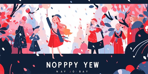 사진 새해 전야 축하 불꽃놀이 샴페인 카운트다운 파티