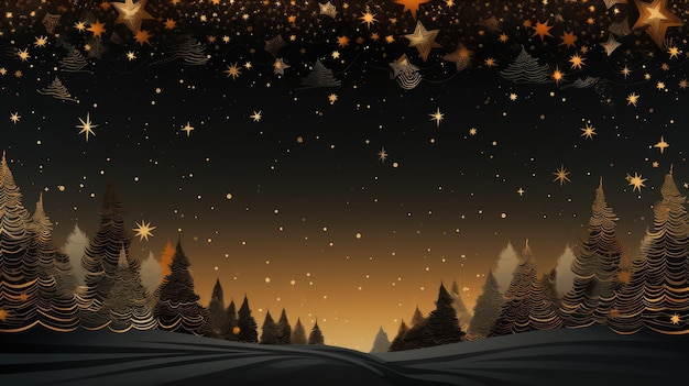 New Year scene a clean background