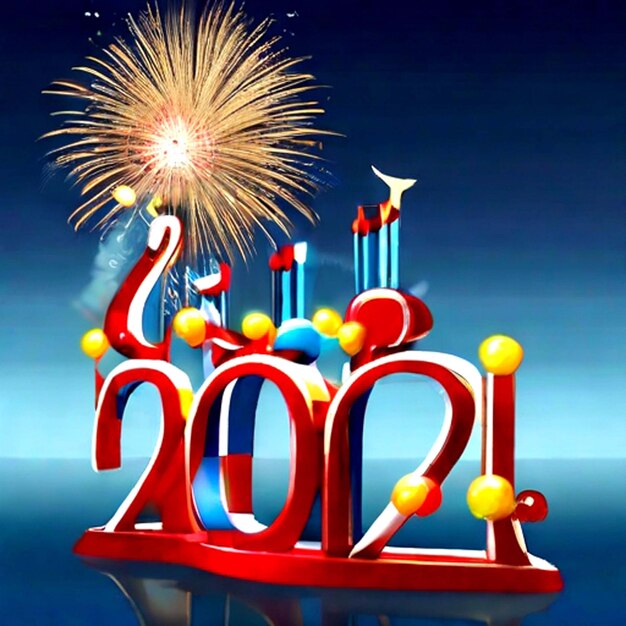 Premium AI Image New Years Day 2024 a worldnwide celebratio generate