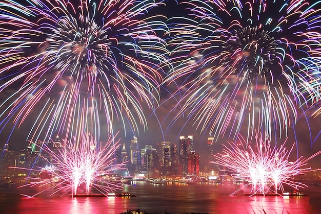 New York City fireworks show