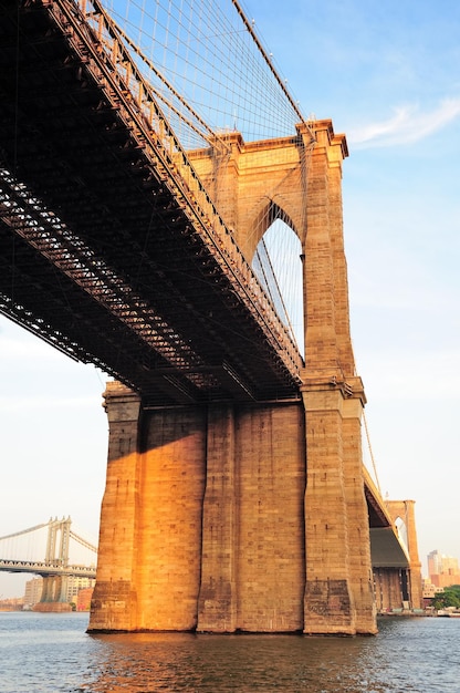 New york city manhattan brooklyn bridge