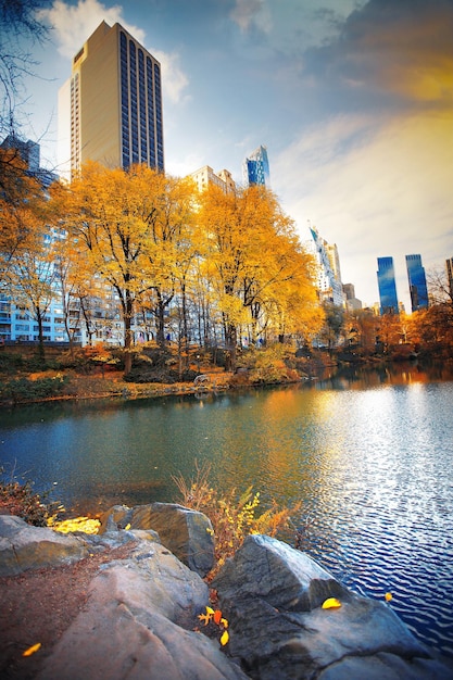 Photo new york city manhattan central park