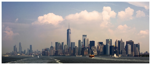 Foto skyline di new york