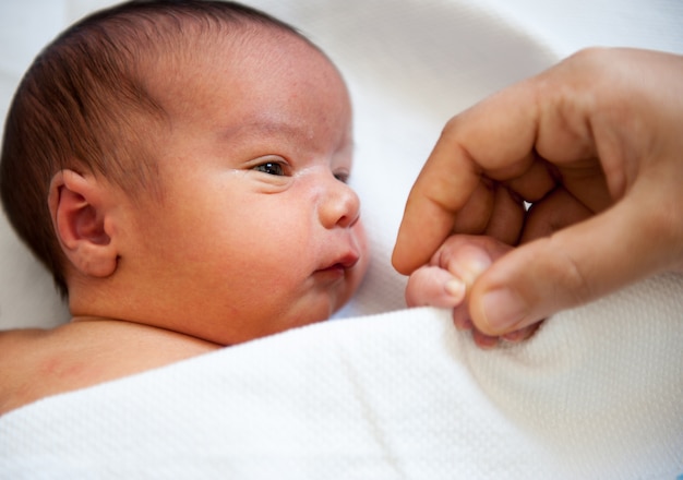 Newborn baby first days